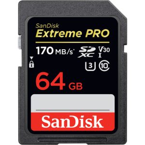 کارت حافظه سن دیسک SanDisk Extreme pro 64G 170MB/s